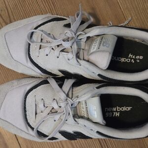 New Balance 997H Gray and Black Sneakers